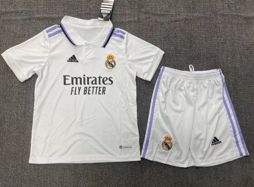 Real Madrid Home Kids Jersey 22/23