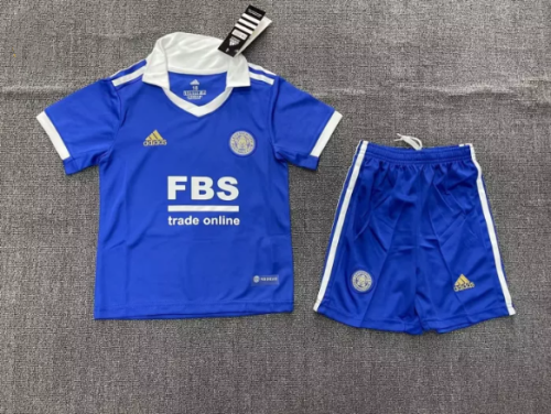 Leicester City Home Kids Jersey 22/23