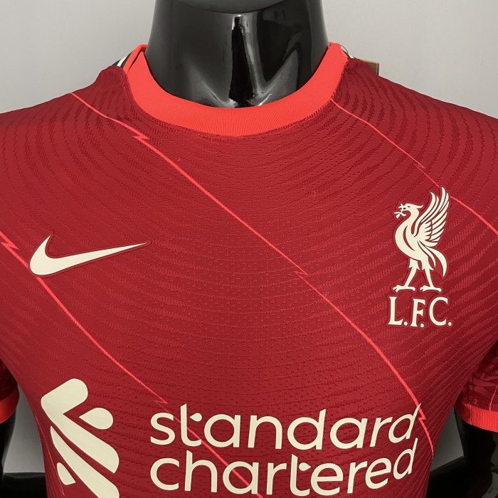 Liverpool Home Player Version Jersey 21/22