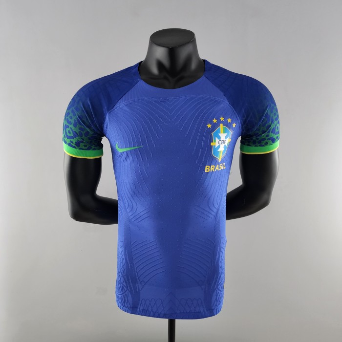 Brazil Away Player Version Man Jersey 2022