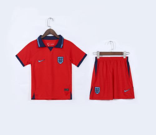 England 2022 World Cup Away Kids Jersey