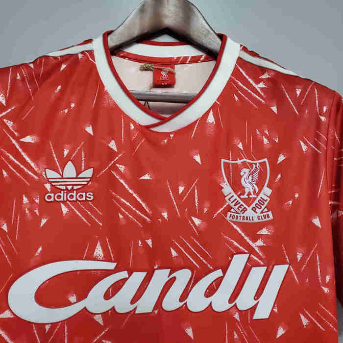 Liverpool Home Retro Jersey 89/91