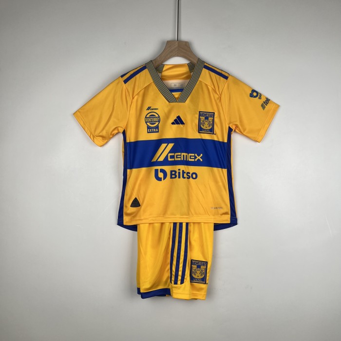 Tigres UANL Home Kids Jersey 23/24