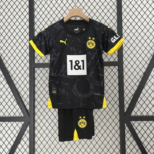 Borussia Dortmund Away Kids Jersey 23/24