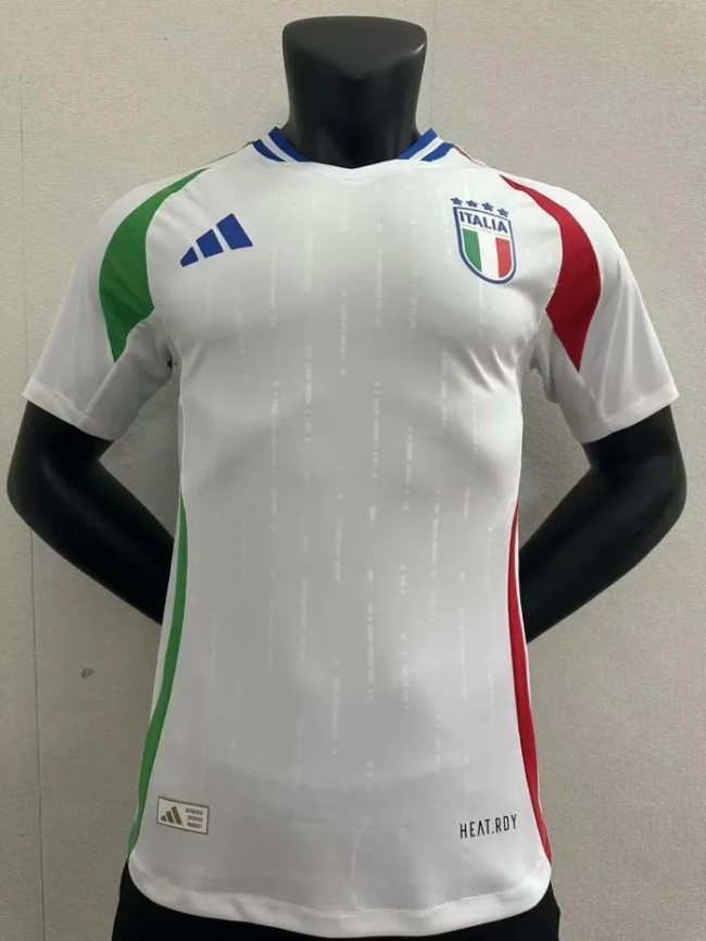 Italy 2024 Euro Away Player Version Jersey