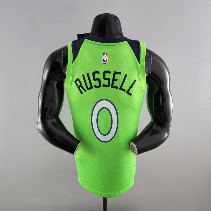 D'Angelo Russell Minnesota Timberwolves Swingman Jersey Green