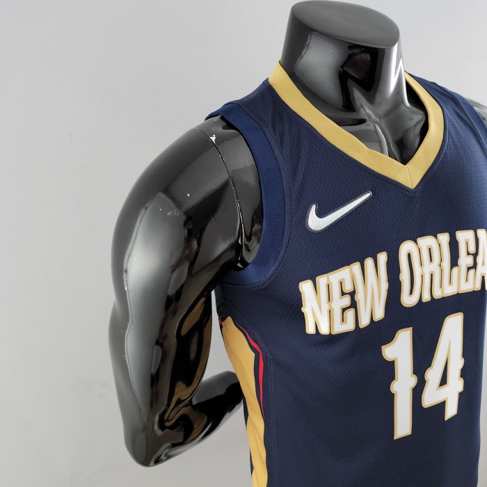 Brandon Ingram New Orleans Pelicans Navy Blue Swingman Jersey