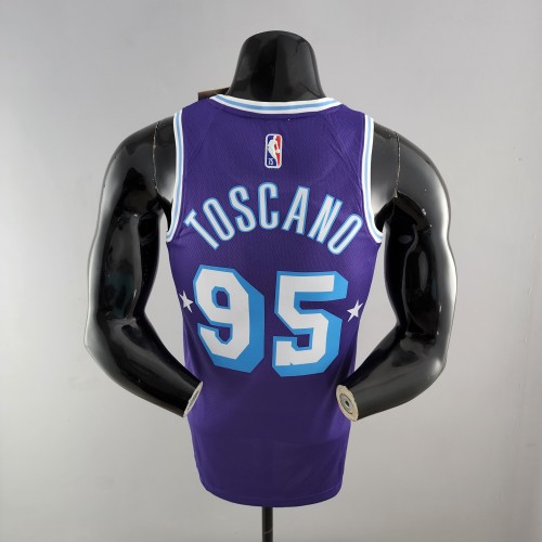 Juan Toscano-Anderson Los Angeles Lakers 75th Anniversary 2022 City Edition Swingman Jersey Purple