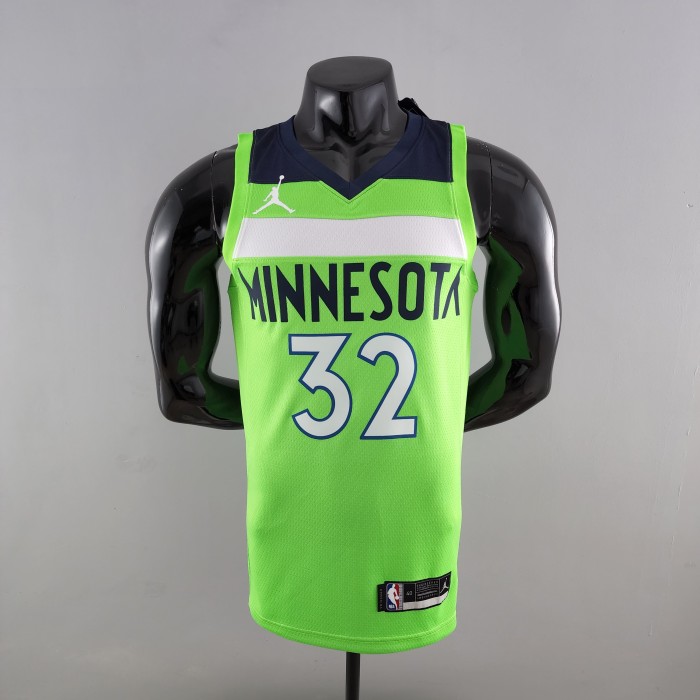 Karl-Anthony Towns Minnesota Timberwolves Swingman Jersey Green