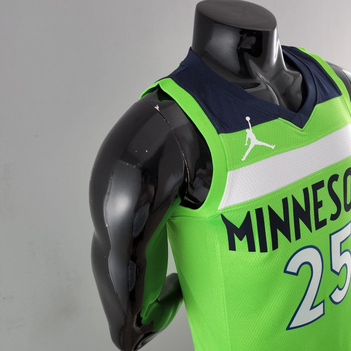 Derrick Rose Minnesota Timberwolves Swingman Jersey Green