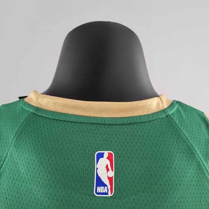 Jayson Tatum Boston Celtics Platinum City Edition Green Swingman Jersey 2020