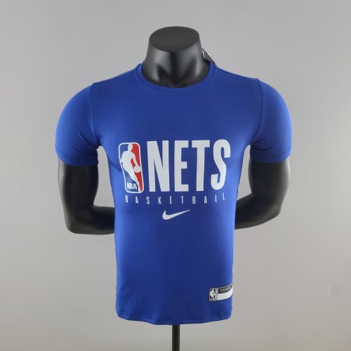 Brooklyn Nets Casual T-shirt Blue