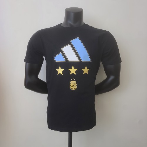 Argentina Casual T-shirt Black