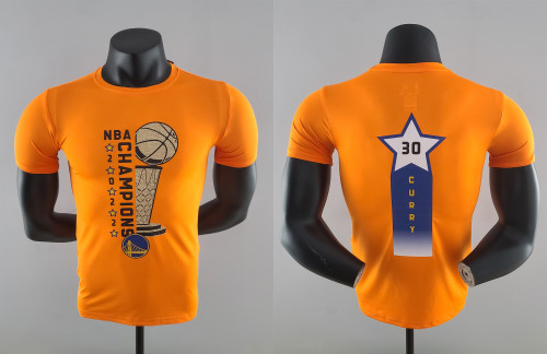 Stephen Curry Golden State Warriors 2022 Champions Casual T-shirt Orange