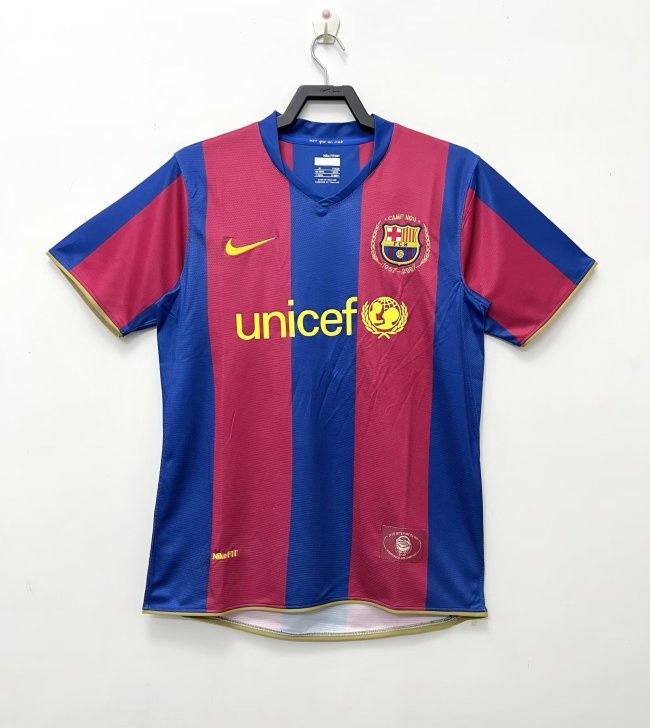 Barcelona Home Retro Jersey 07/08