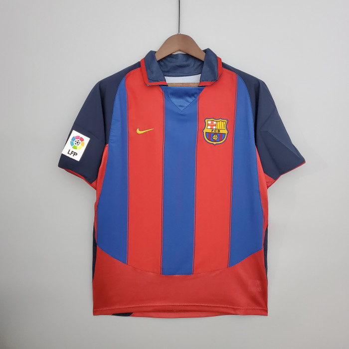 Barcelona Home Retro Jersey 2003/04