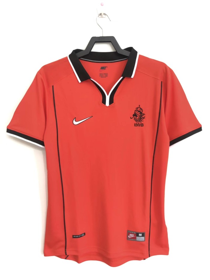 Netherlands Home Retro Jersey 1998