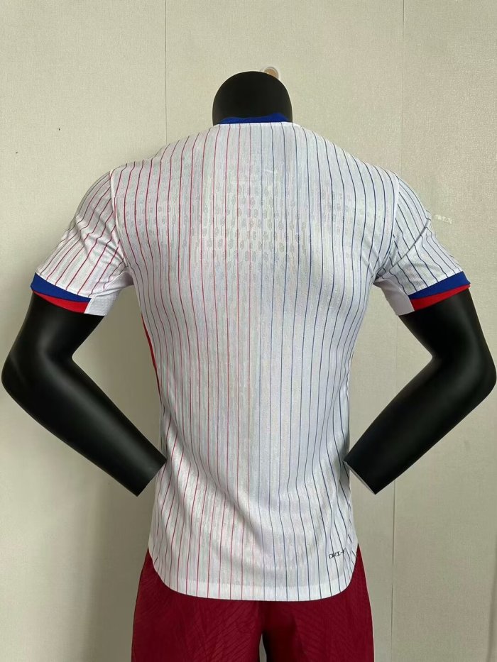 France 2024 Euro Away Player Version Man Jersey