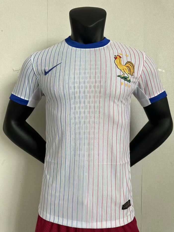 France 2024 Euro Away Player Version Man Jersey