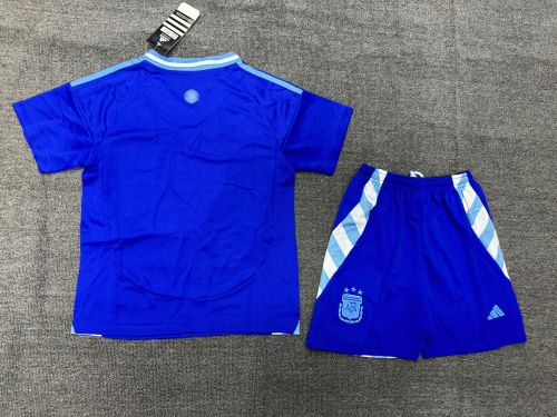 Argentina 2024 Copa America Away Kids Suit