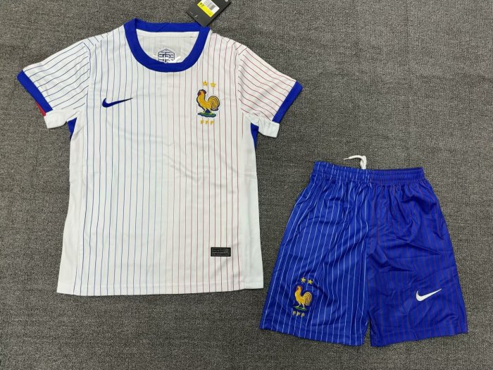 France Euro 2024 Away Kids Suit