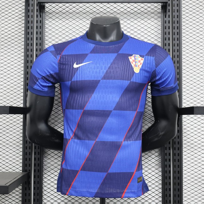 Croatia Euro 2024 Away Player Man Jersey