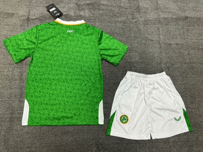 Ireland Euro 2024 Home Kids Suit