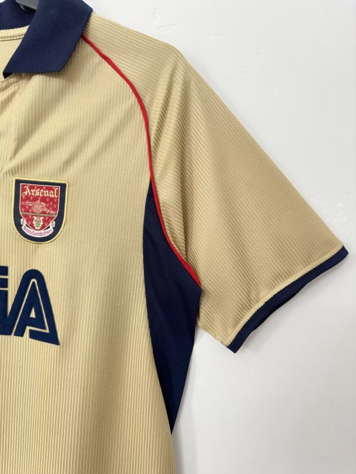 Arsenal Away Retro Jersey 2001/02