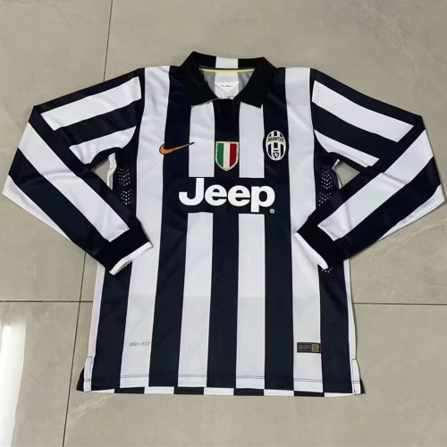 Juventus Home Long Sleeve Retro Jersey 2014/15