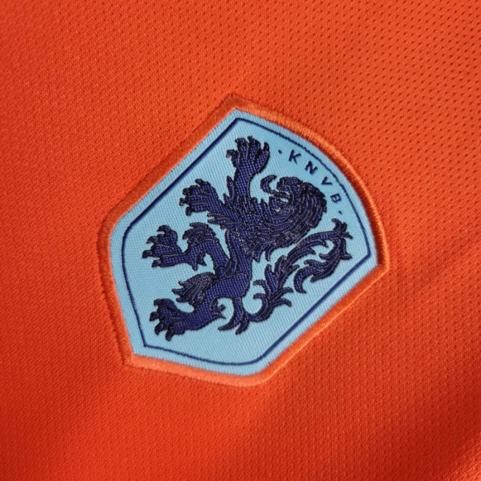 Netherlands Euro 2024 Home Kids Suit