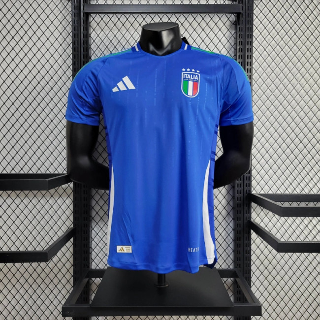 Italy 2024 Euro Home Player Version Jersey