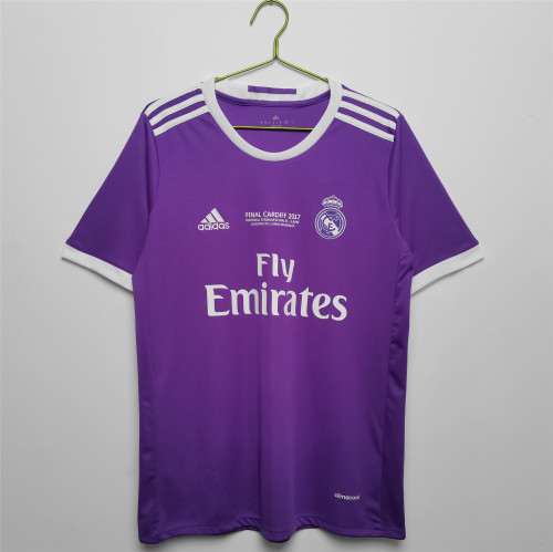 Real Madrid Away Champions League Final Away Retro Jersey 16/17