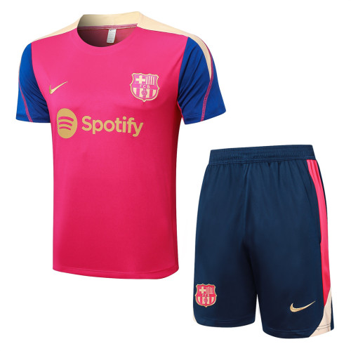 Barcelona Training Short Sleeve Suit 24/25