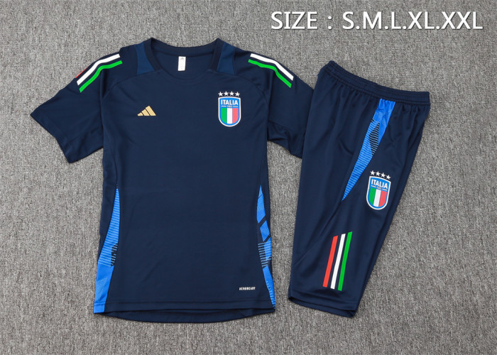 Italy Training Short sleeve Suit 24/25