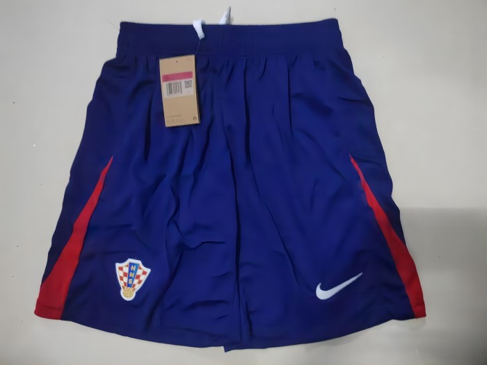 Croatia Euro 2024 Away Shorts