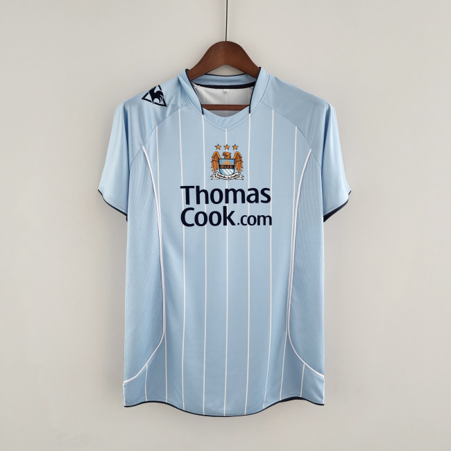 Manchester City Home Retro Jersey 2007/08