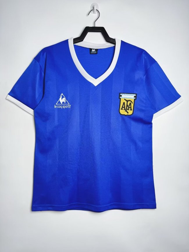 Argentina Away Retro Jersey 1986