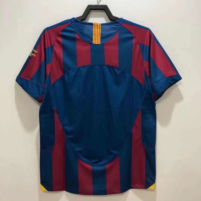 Barcelona Home Retro Jersey UCL Final 2006