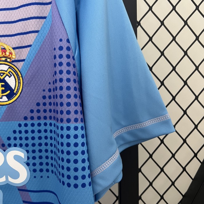 Real Madrid Goalkeeper Man Jersey 24/25 Blue