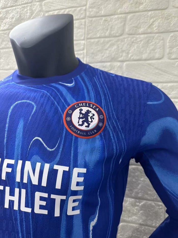 Chelsea Home Player Long Sleeve Jersey 24/25