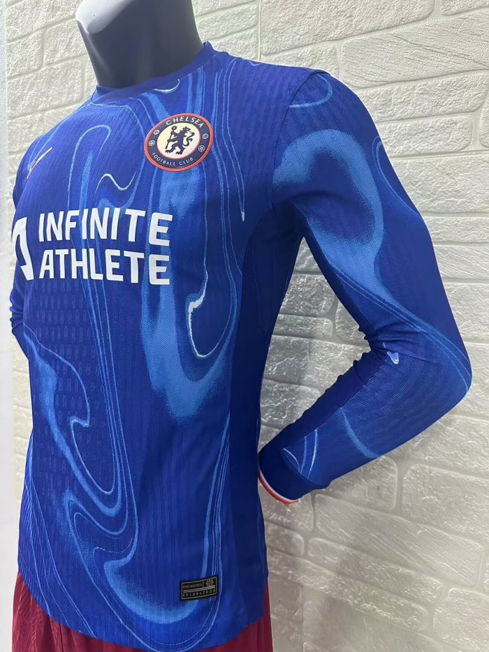 Chelsea Home Player Long Sleeve Jersey 24/25