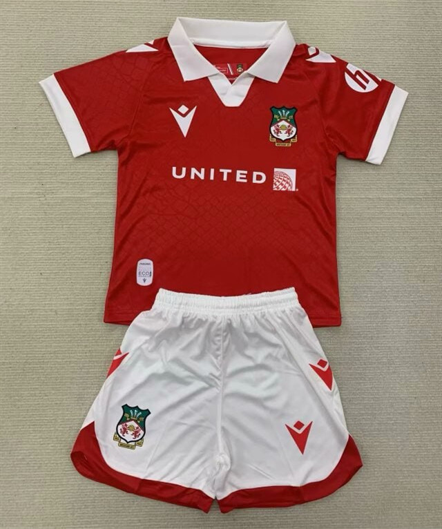 Wrexham Home Kids Suit 24/25