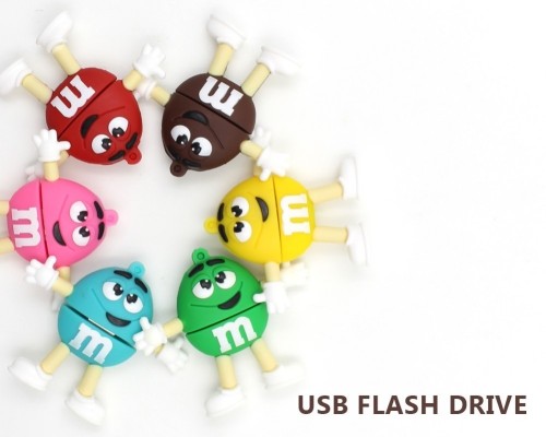 usb flash drive pen drive pendrive 8GB 16GB 32GB 64GB u disk cute MM rainbow beans bulk flash memory stick