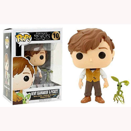 Newt Scamander &pickett  Action figures toy for collection model  #10