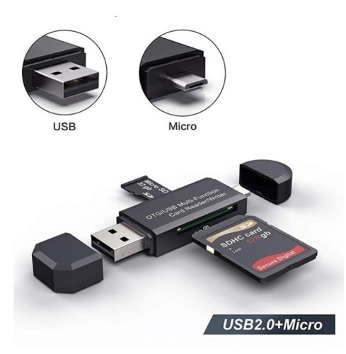 Micro TF Memory card Reader Smart Memory card reader Adapter C TYPE USB 2.0 Charger Micro OTG laptop