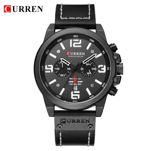 Newest Men Watches CURREN Top Brand Luxury Quartz Mens Wristwatches Leather Military Date Male Clock Relogio Masculino