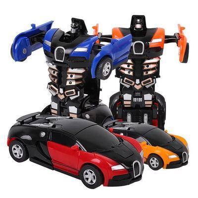 Mini order 3pcs Children Toys Movie Action Figure Transformation Car Models Deformation Robots Friction Powered Changeable Toy