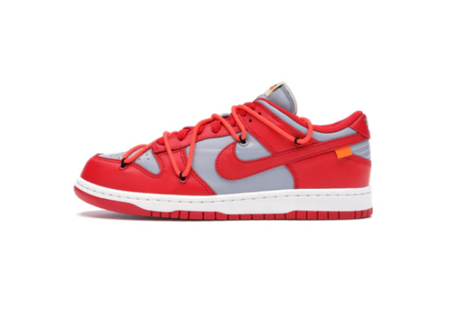 OWx Futura x SB Dunk University Red