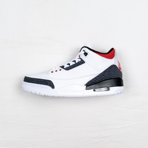 3's Retro SE Fire Red Denim