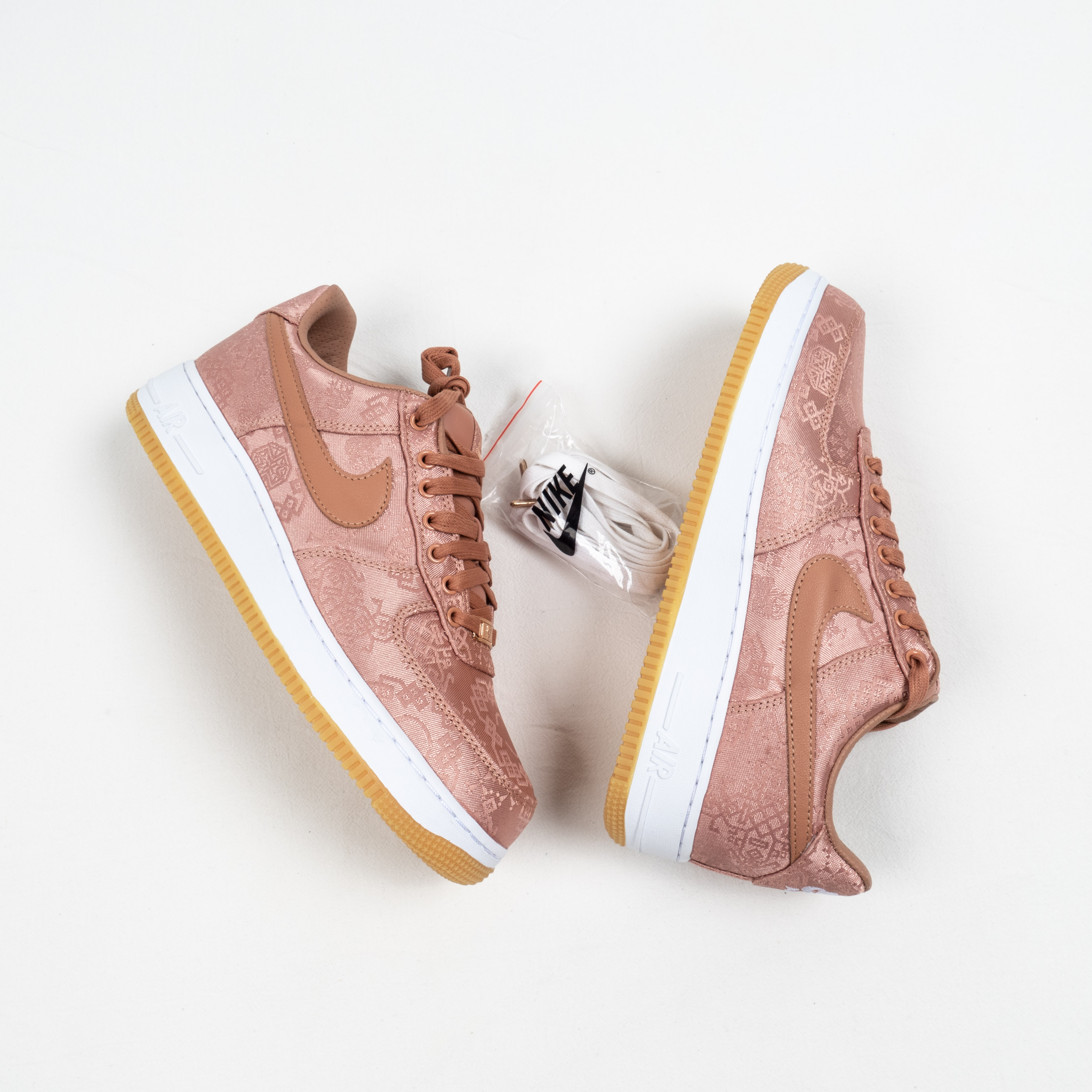 AF 1 Low Clot Rose Gold Silk